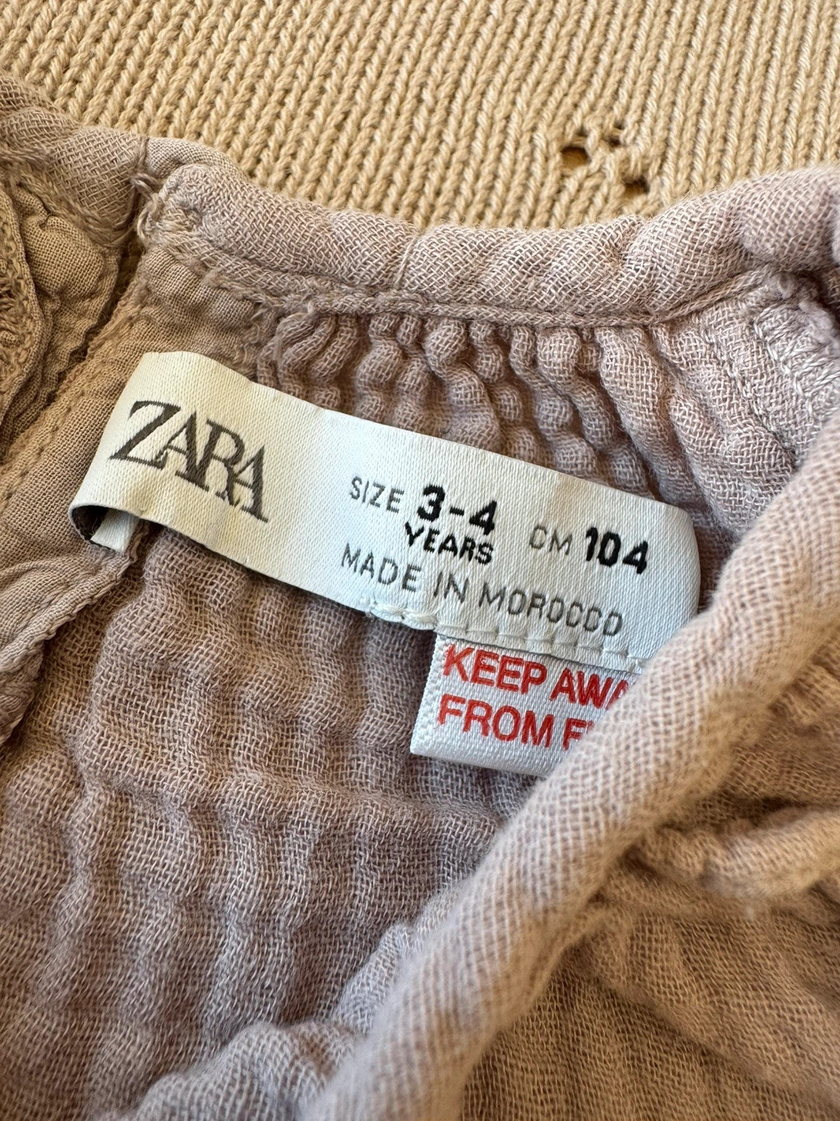 Zara x Levv - prachtige beige set