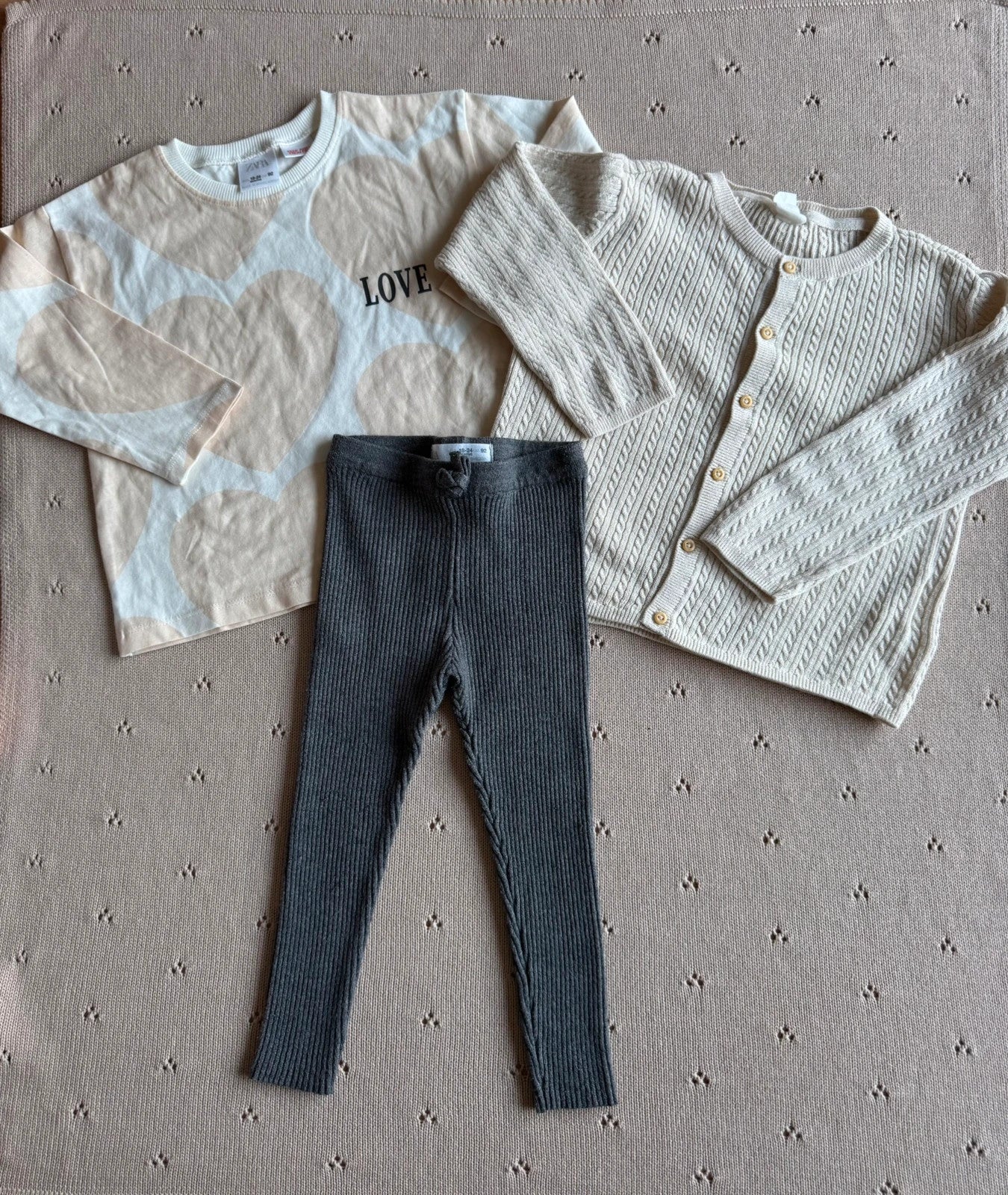 Zara x H&M - prachtige 3 delig set