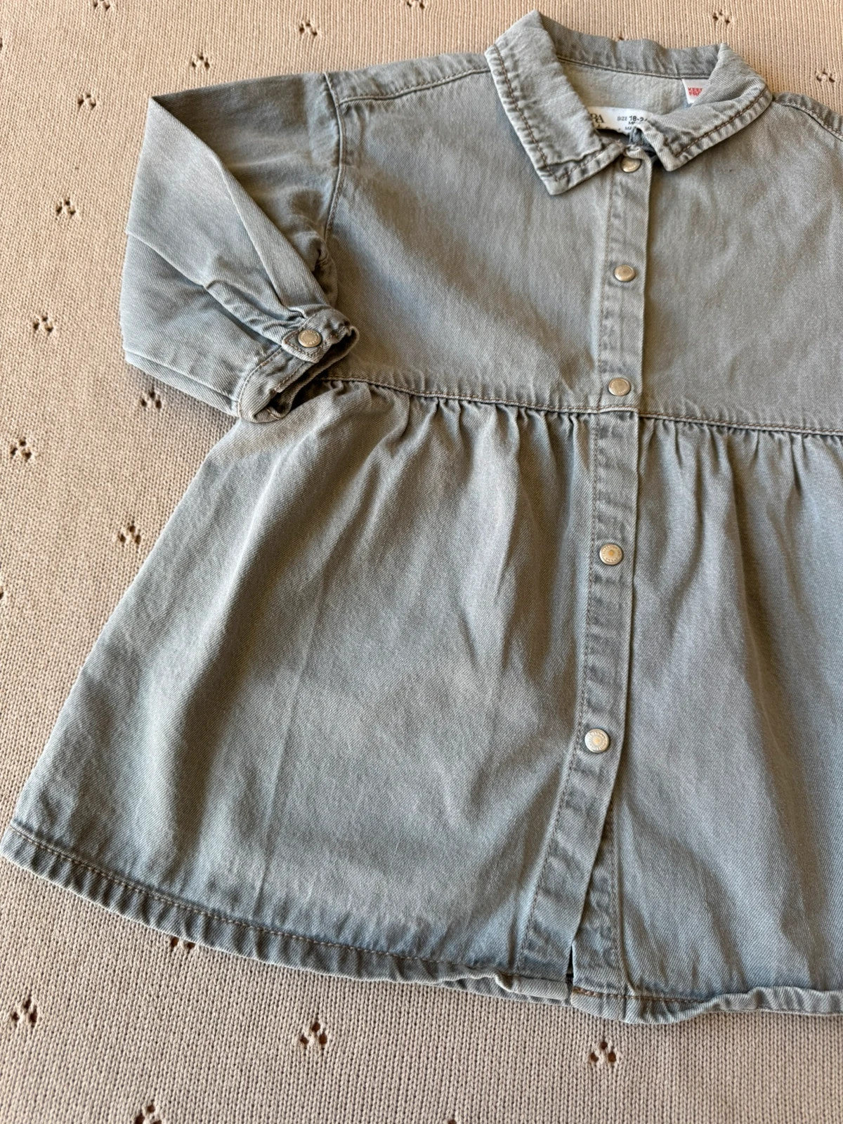 Zara - prachtige denim jurk