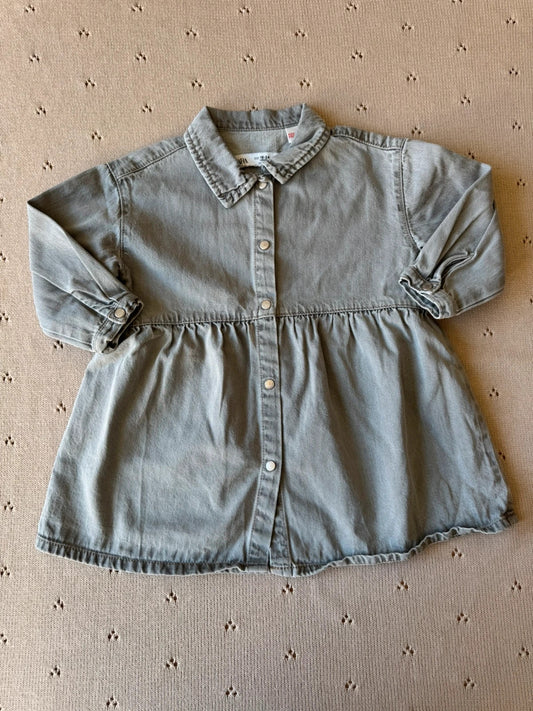 Zara - prachtige denim jurk