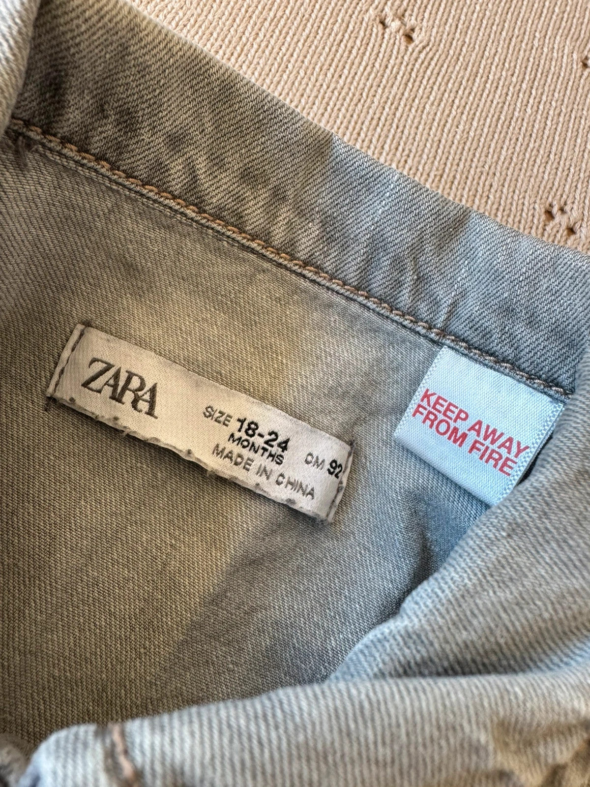 Zara - prachtige denim jurk