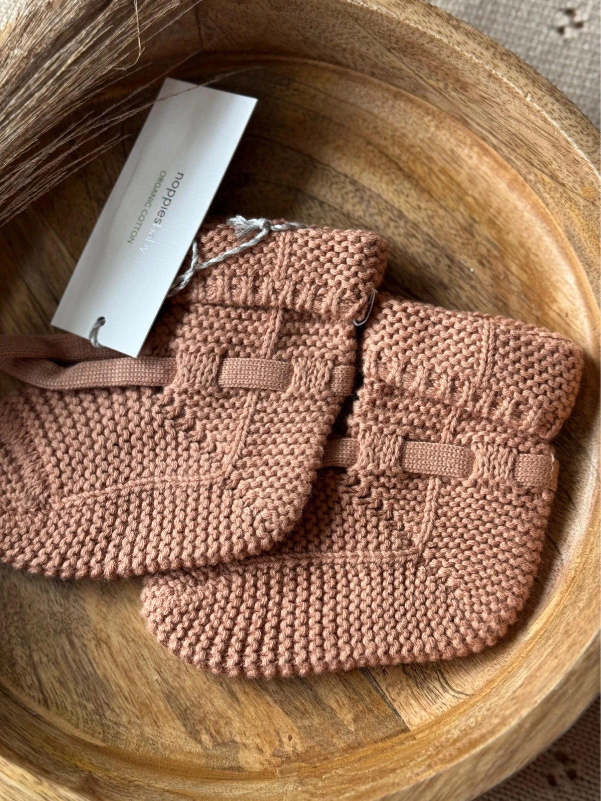 Noppies - prachtige unisex knit slofjes