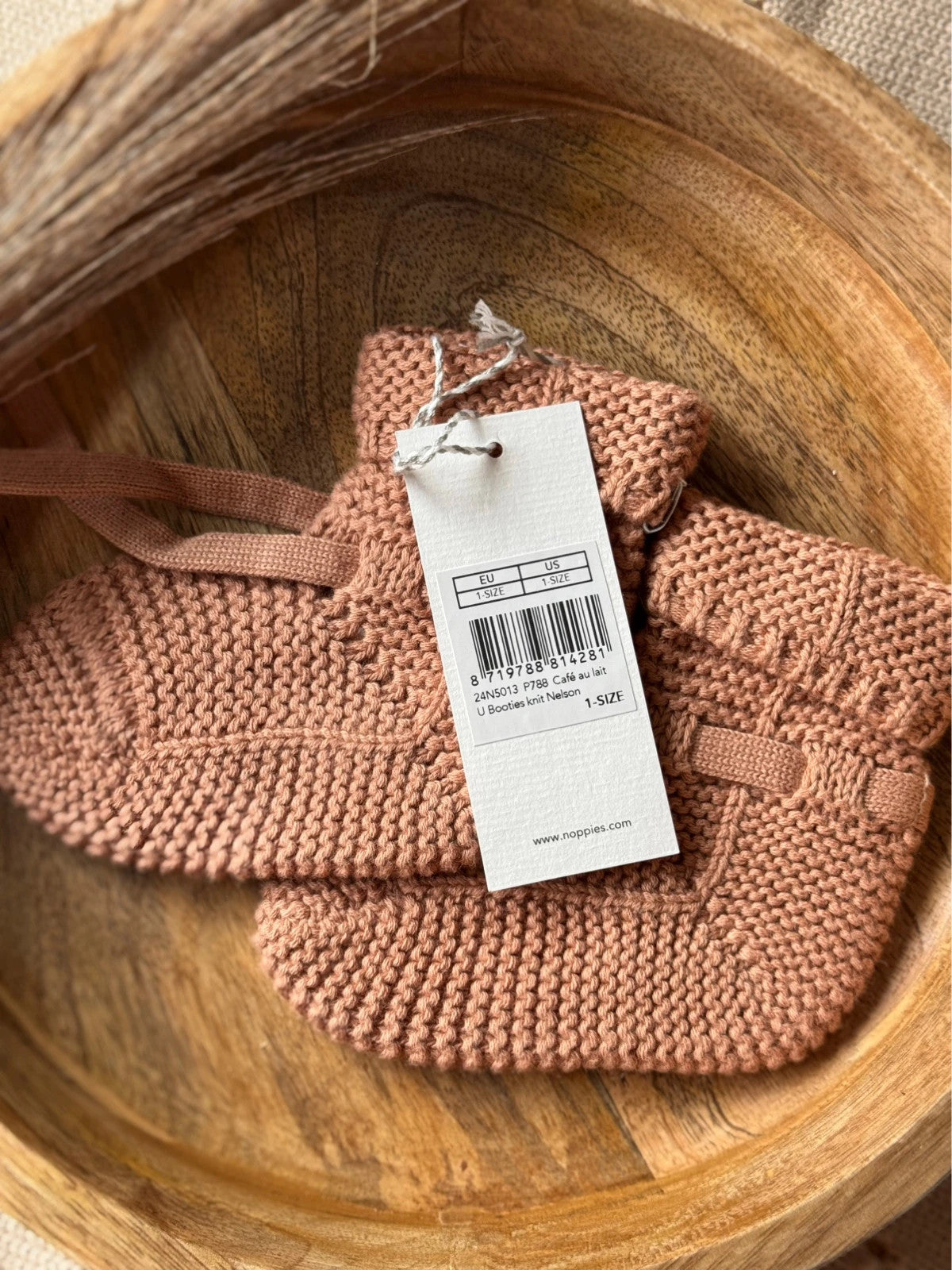 Noppies - prachtige unisex knit slofjes