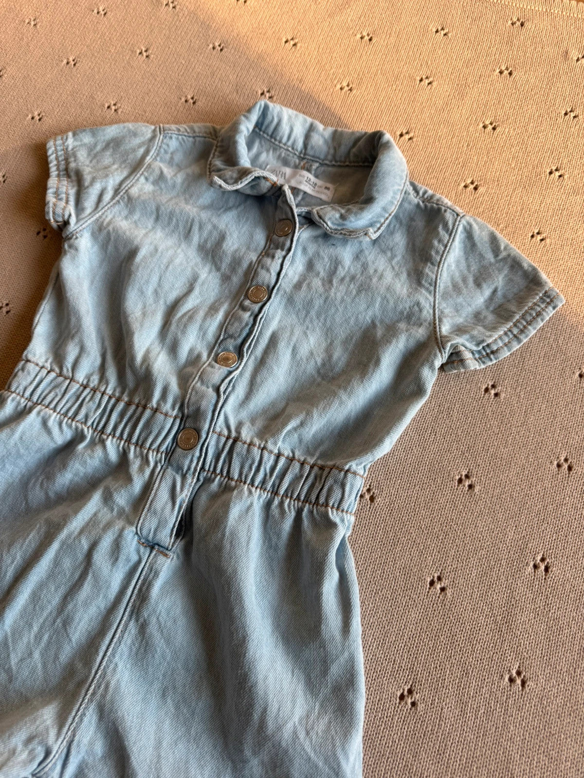 Zara - prachtige denim playsuit