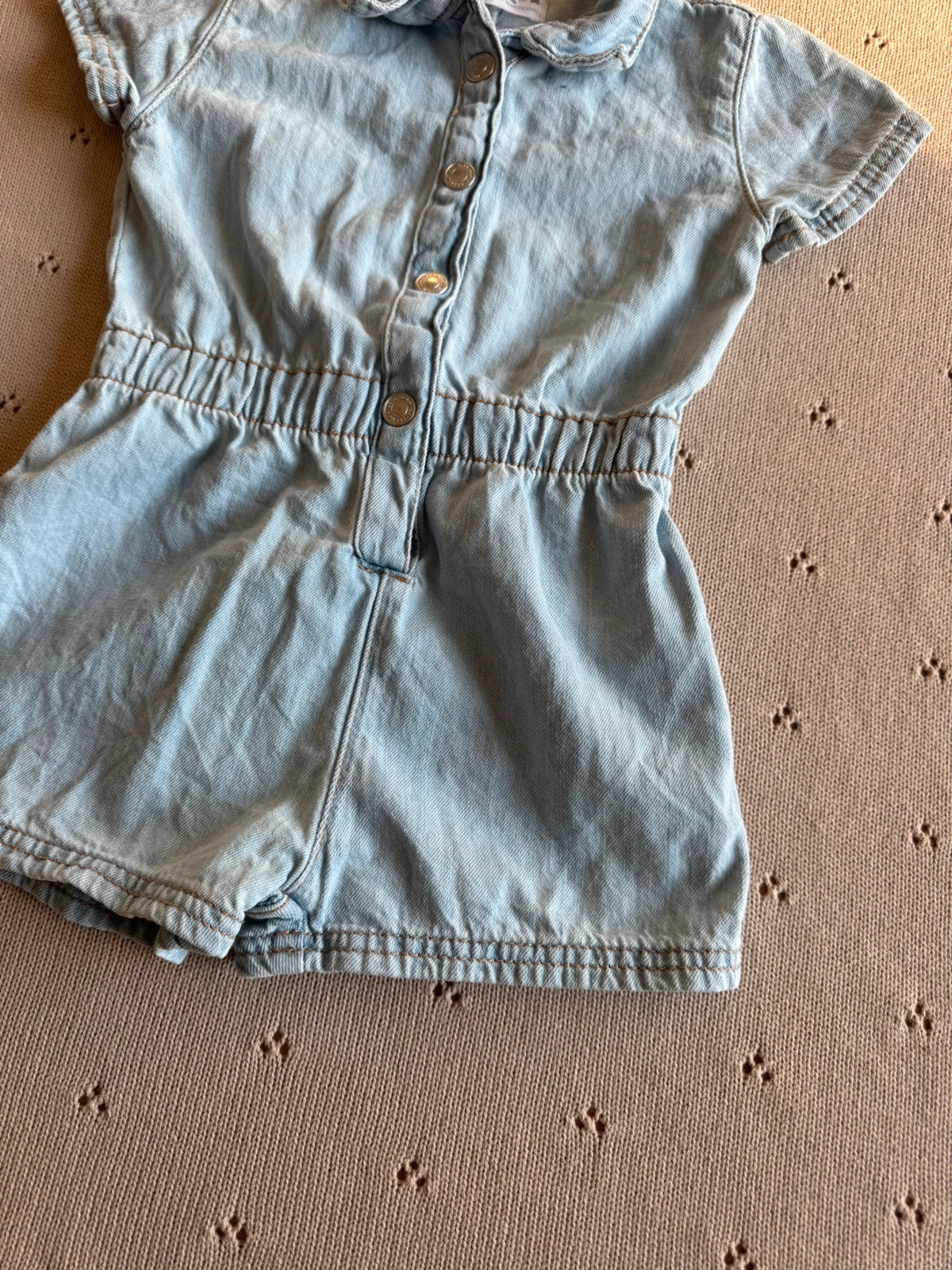 Zara - prachtige denim playsuit