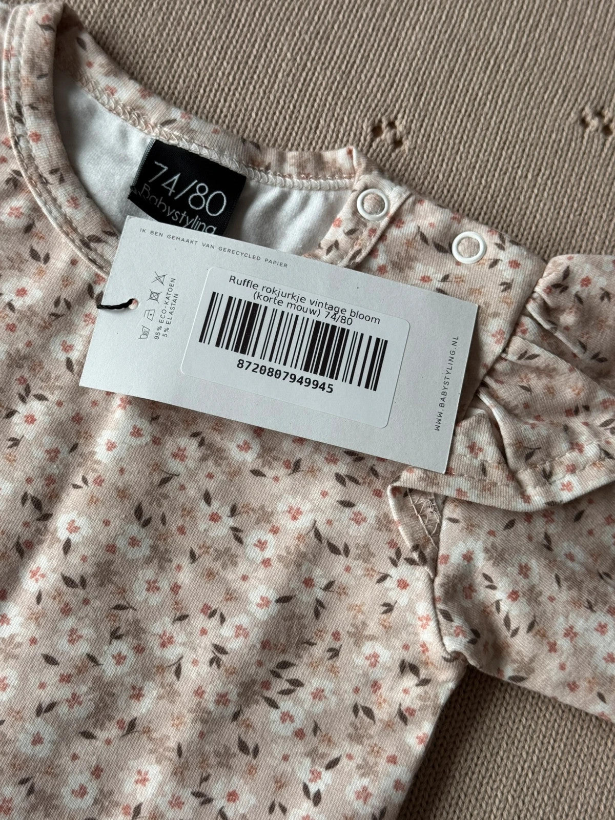 Babystyling - Nieuwe lieve jurk